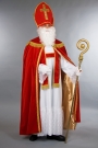Bischof Sankt Nikolaus Komplett Kostm edel + Zubehr Weihnachtsmann