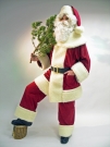 Nikolaus Weihnachtsmann Santa Claus Kostm Waschsamt Rustikal